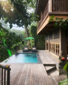 Luxury jungle villa in Ubud offering a serene and nature-filled stay