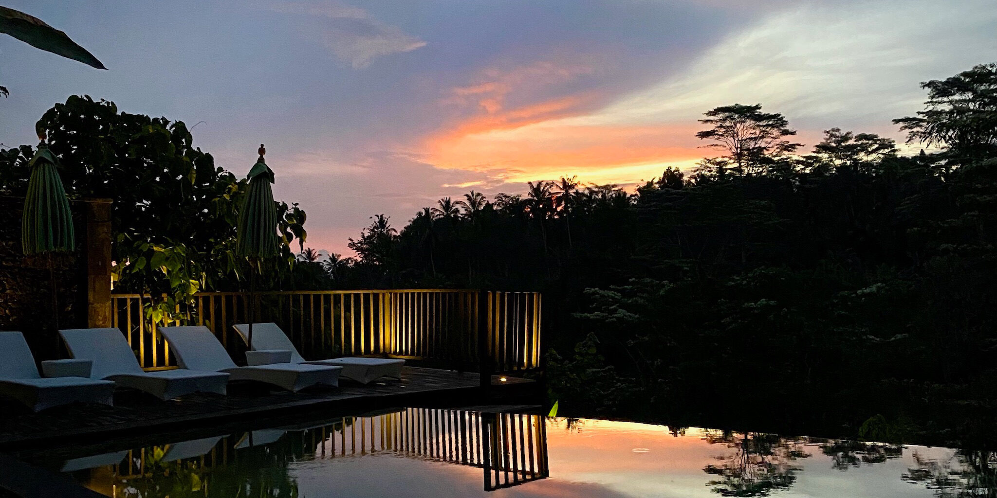 Elegant villa interior in Ubud Bali featuring modern design, natural elements, and tranquil ambiance